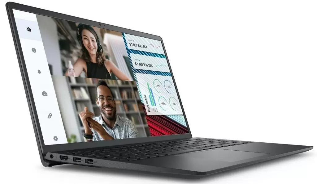 Ноутбук Dell Vostro 15 3520 (15.6"/FHD/Core i7-1255U/16ГБ/512ГБ/Intel UHD), черный