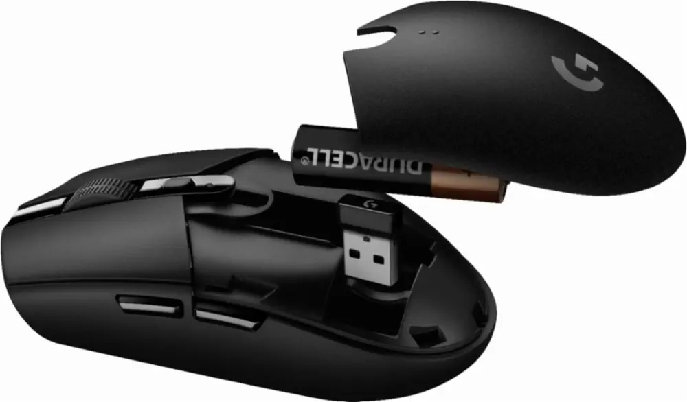 Mouse Logitech G305 Lightspeed, negru