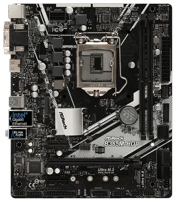Placă de bază ASrock B365M-HDV
