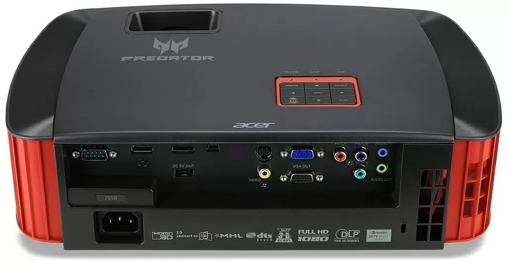 Proiector Acer Predator Z650, negru