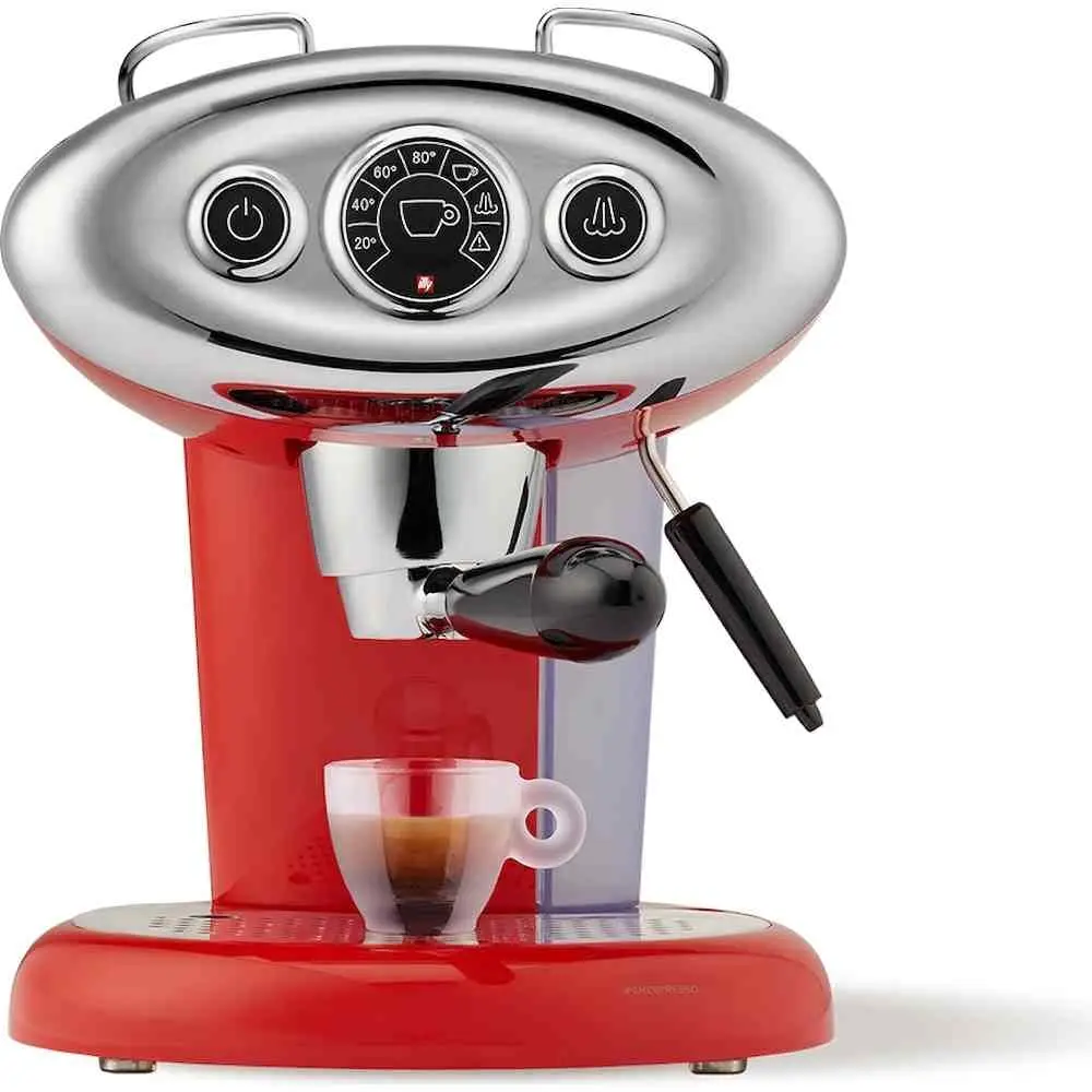 Cafetieră electrică Illy X 7.1, roșu