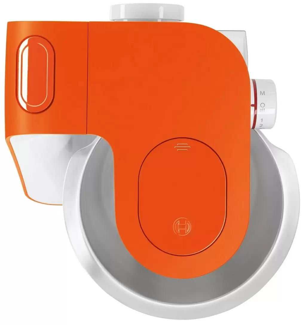 Кухонный комбайн Bosch MUM54I00, белый/оранжевый