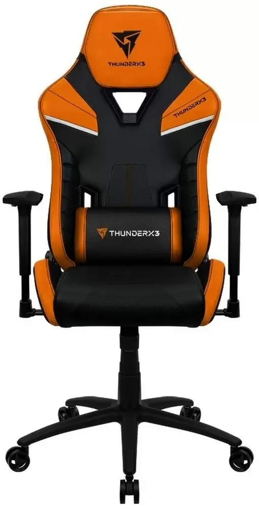Scaun de birou ThunderX3 TC5, negru/portocaliu