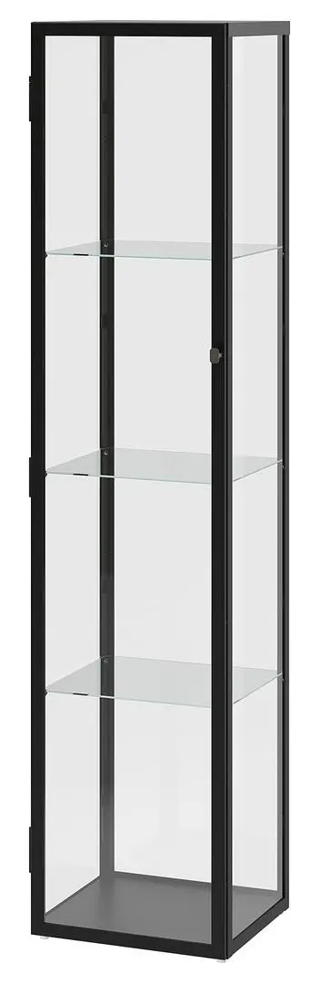 Vitrină IKEA Blaliden 35x32x151cm, negru