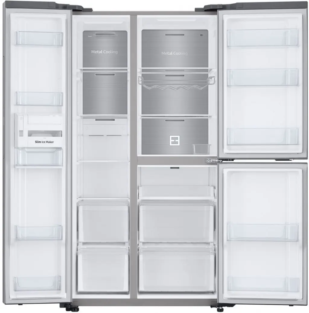 Frigider Samsung RS63R5591SL/UA, argintiu pe tehnoparc.md Frigider Samsung RS63R5591SL/UA, argintiu