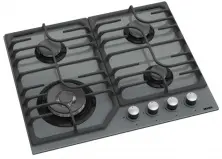 Plită incorporabilă cu gaz Wolser WL-F 6402 GT IC, inox