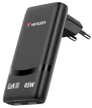 Încărcător Verbatim Fold 'n' Go GaN Charger 65W, negru pe tehnoparc.md Încărcător Verbatim Fold 'n' Go GaN Charger 65W, negru