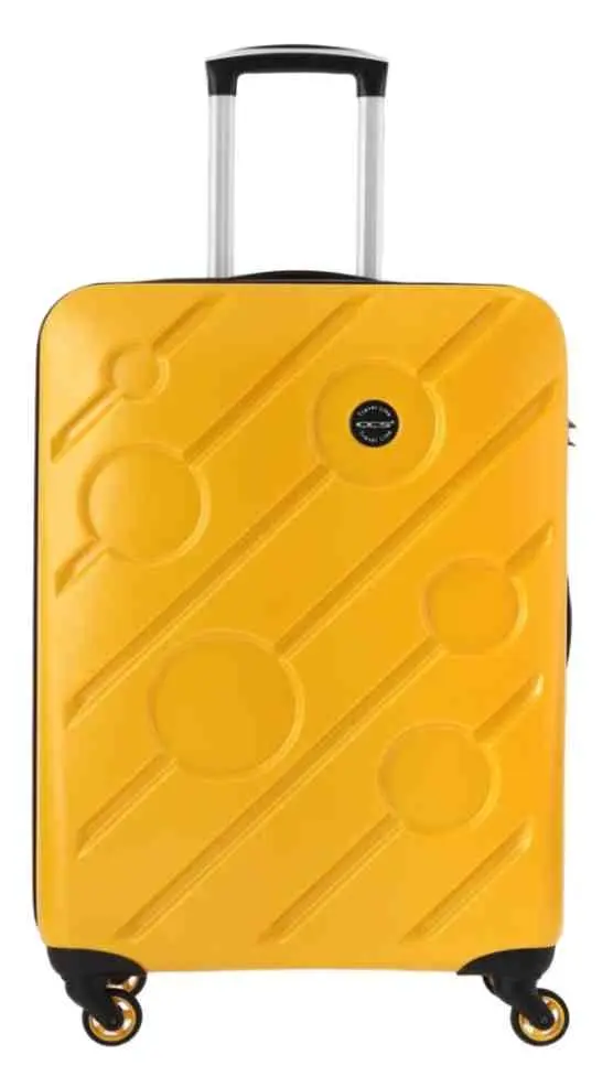 Valiză CCS 5208 S, galben