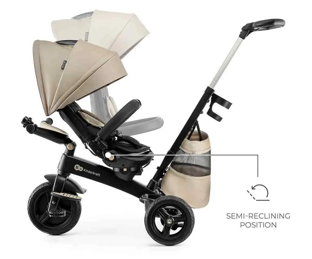Детский велосипед KinderKraft Easytwist, бежевый