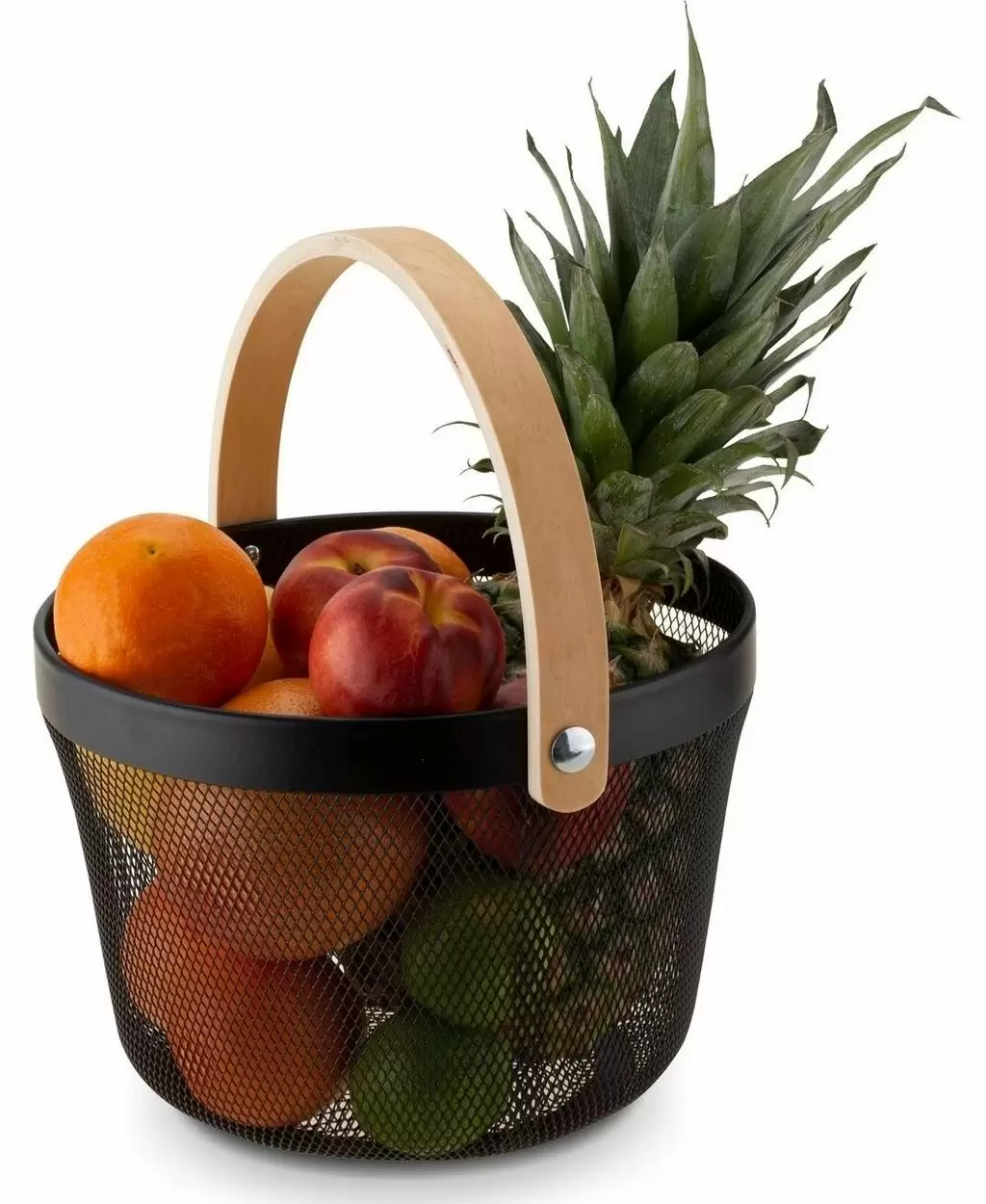Bol pentru fructe Tadar Basket, negru