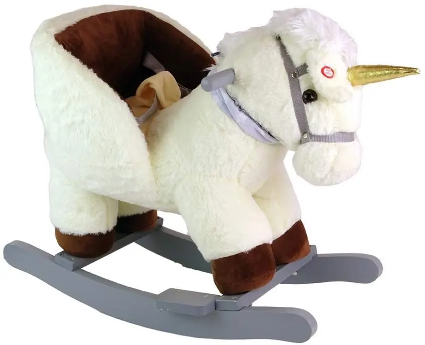 Balansator LeanToys Little Unicorn 15633, cremă/cafeniu