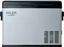 Портативный холодильник Adler AD-8081, серебристый/черный