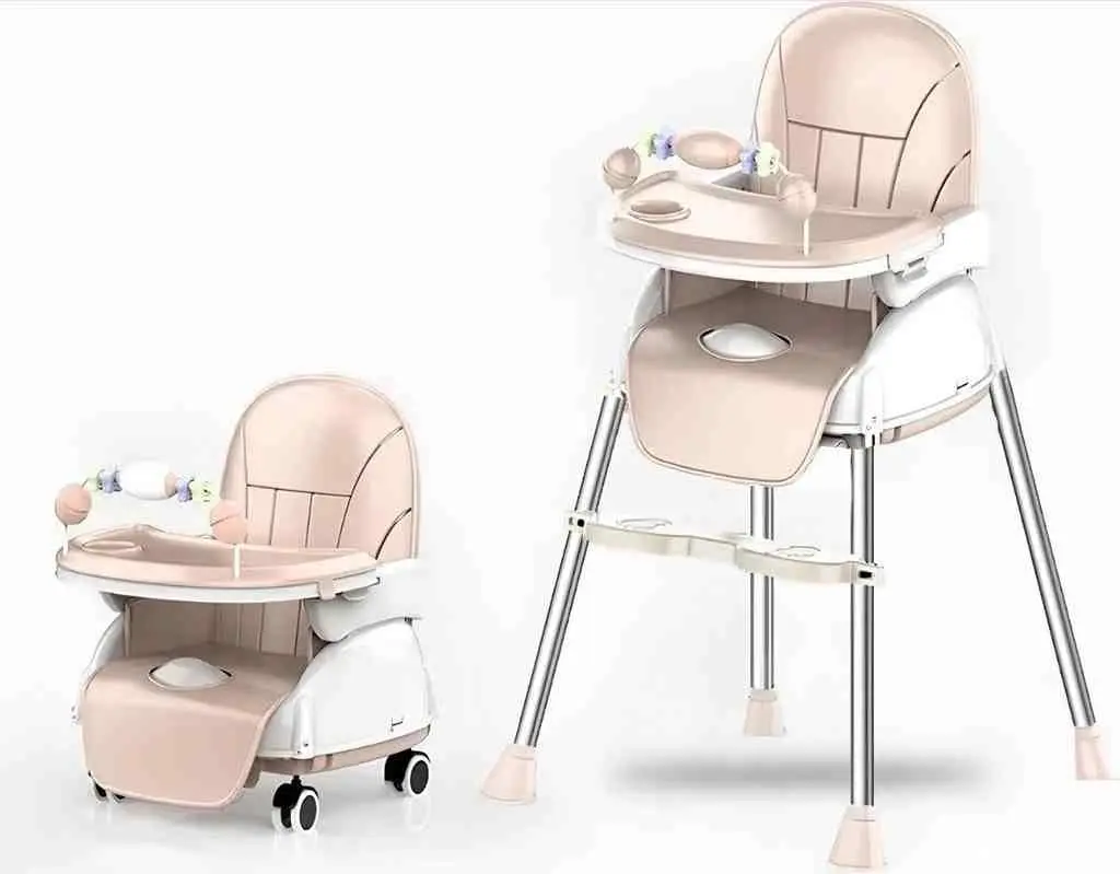 Стульчик для кормления 4Play E-800, бежевый