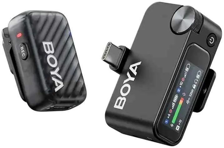 Microfon Boya BOYAMIC, negru