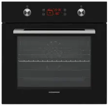 Электрический духовой шкаф Heinner HBO-V6510GCDRC-GBK, черный на tehnoparc.md Электрический духовой шкаф Heinner HBO-V6510GCDRC-GBK, черный
