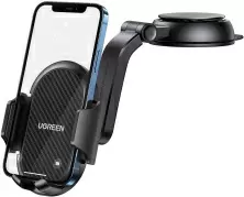 Автодержатель Ugreen Waterfall-Shaped Suction Cup Phone Mount, черный