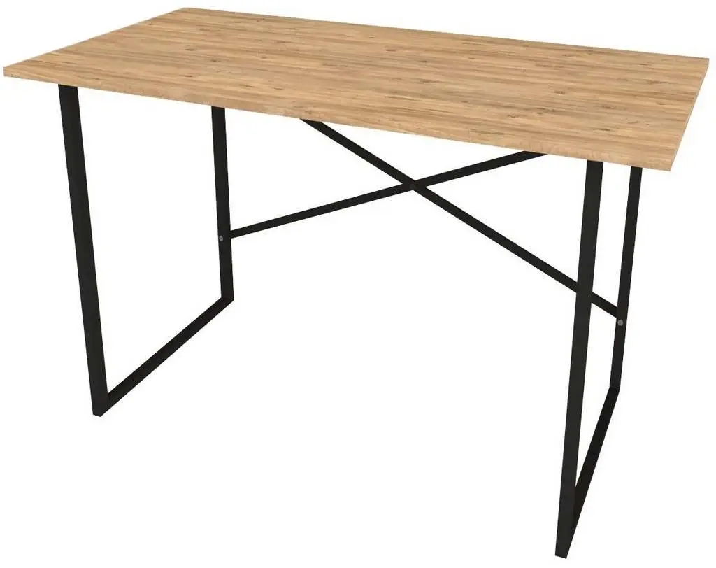 Masă de birou Fabulous 60x120cm, pin/negru