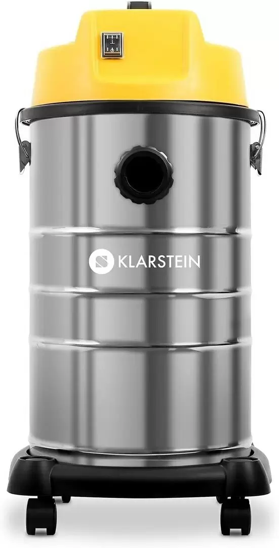 Aspirator industrial Klarstein IVC-30, inox/galben