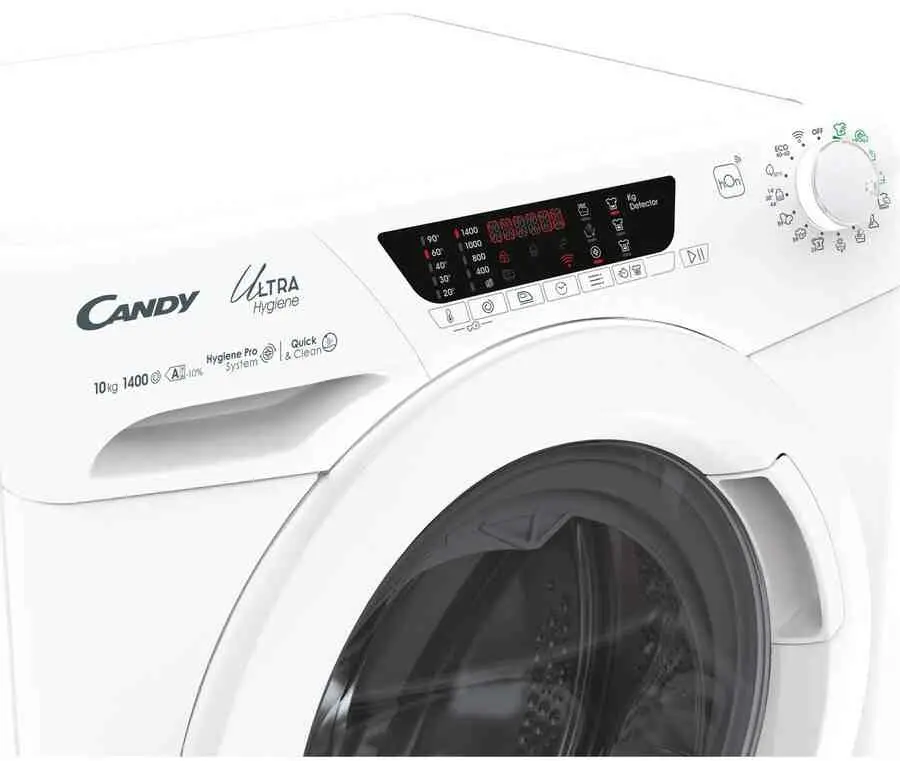 Стиральная машина Candy HES14104TWM6/1-S, белый на tehnoparc.md Стиральная машина Candy HES14104TWM6/1-S, белый