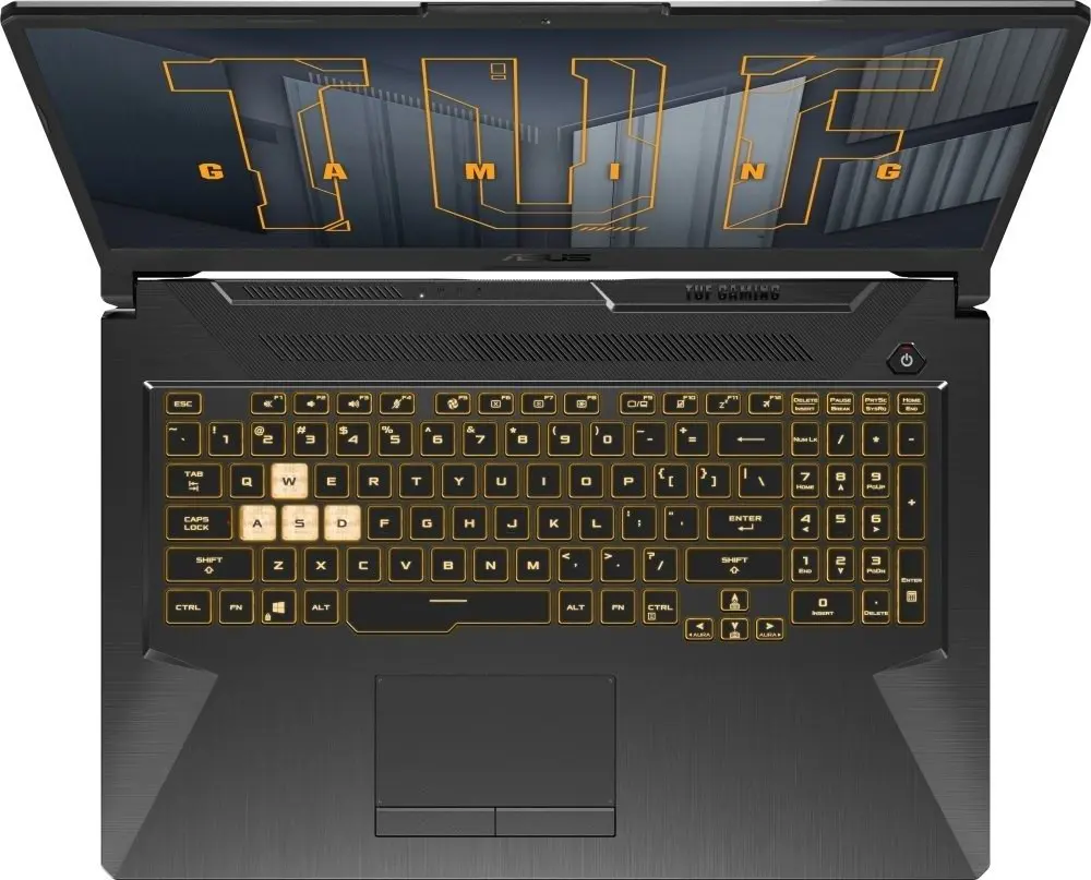 Laptop Asus TUF Gaming A17 FA706QM (17.3"/FHD/Ryzen 7 5800H/16GB/512GB/GeForce RTX 3060), gri