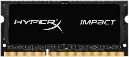 Memorie SO-DIMM Kingston HyperX Impact 4GB DDR3L-1866MHz, CL11, 1.35V