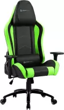 Геймерское кресло Newskill Takamikura, черный/зеленый