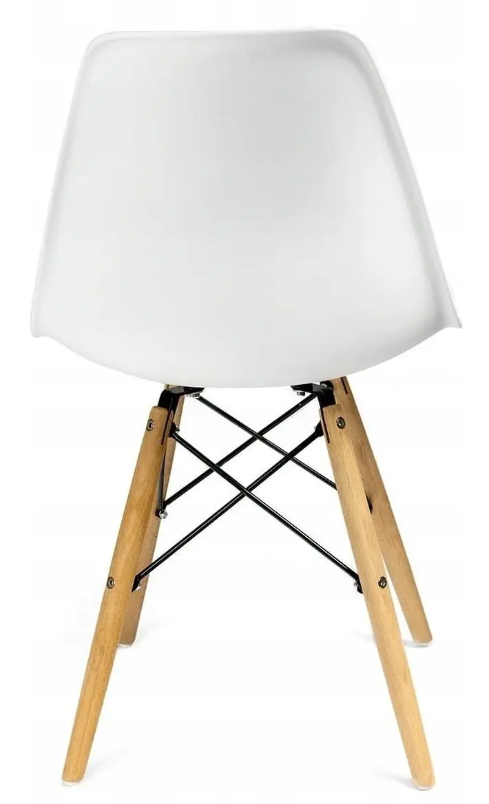 Scaun Jumi Eva CM-946200, alb