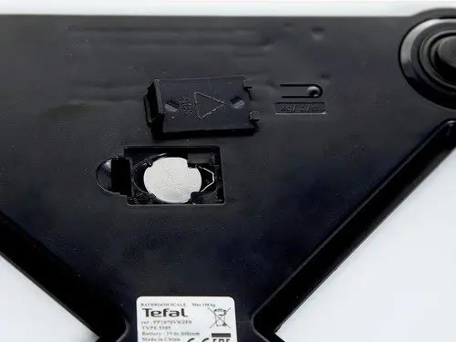 Cântar de podea Tefal PP1070V0, alb