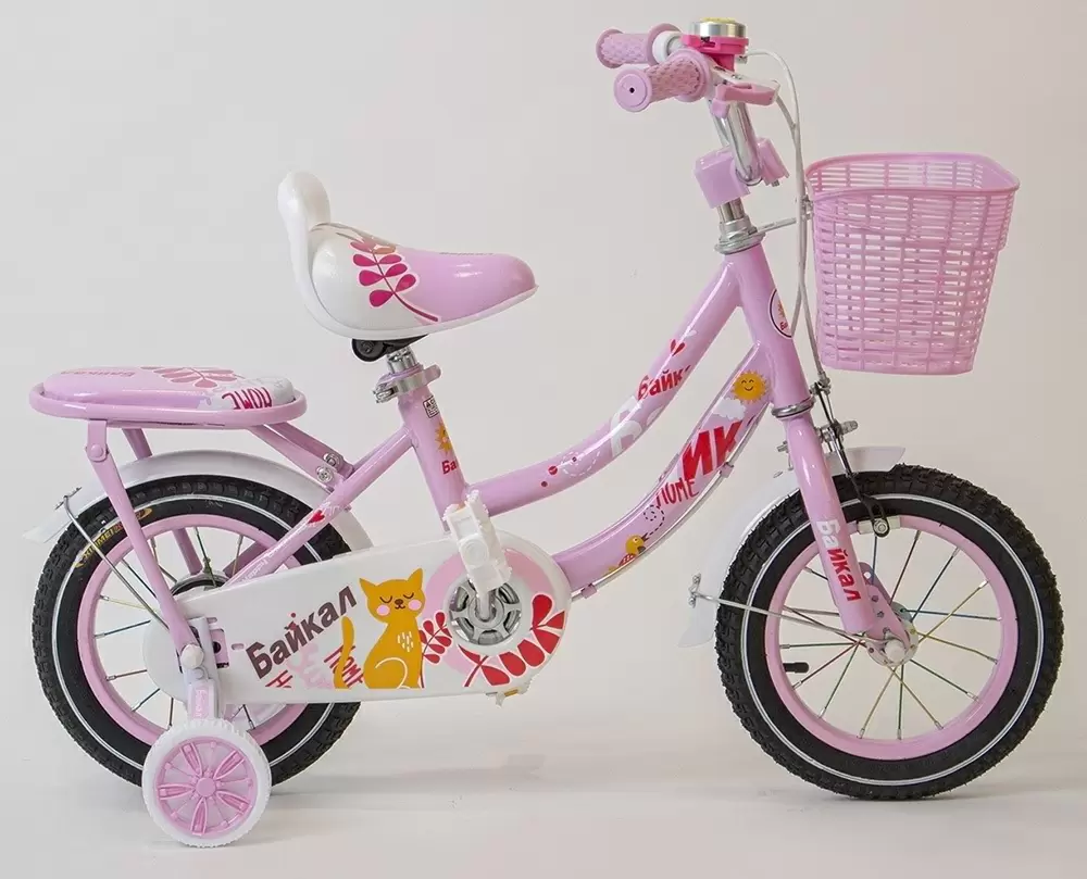 Детский велосипед Baikal BK12, розовый