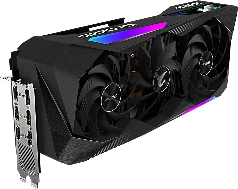 Видеокарта Gigabyte GeForce RTX3070Ti 8GB GDDR6X Aorus Master