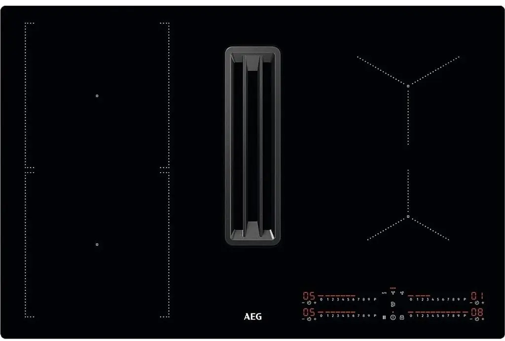 Plita incorporabila cu inducție AEG CCE84543CB, negru pe tehnoparc.md Plita incorporabila cu inducție AEG CCE84543CB, negru