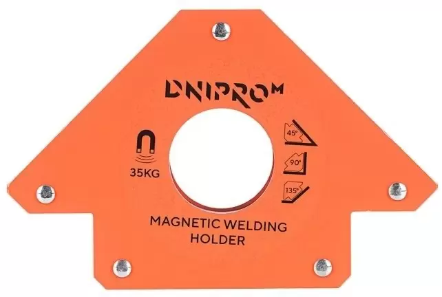 Suport magnetic de sudură Dnipro-M MW-3413, portocaliu