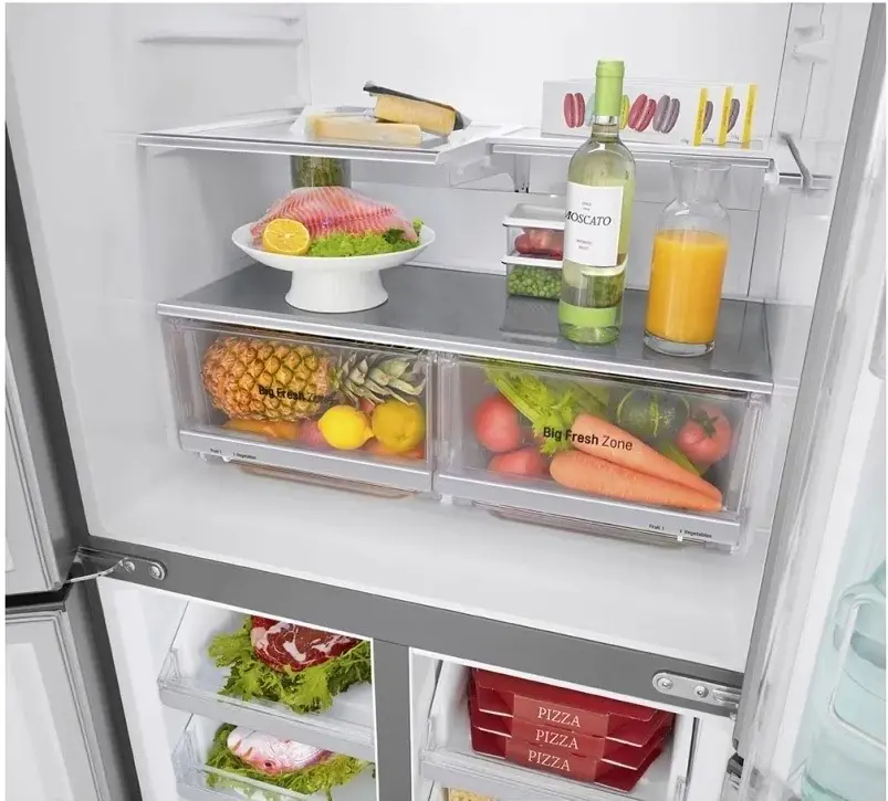 Frigider LG GC-Q22FTAKL, inox