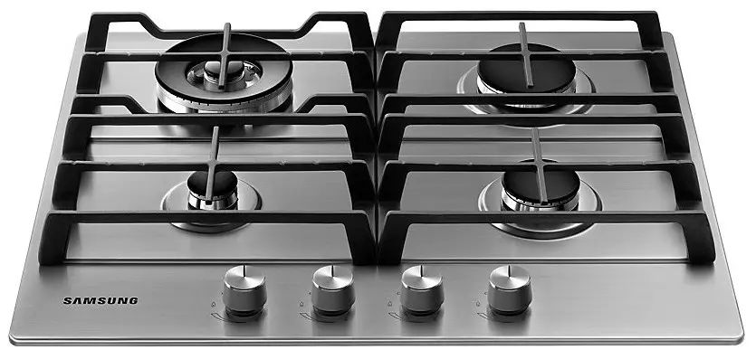 Plită incorporabilă cu gaz Samsung NA64H3030AS/WT, inox