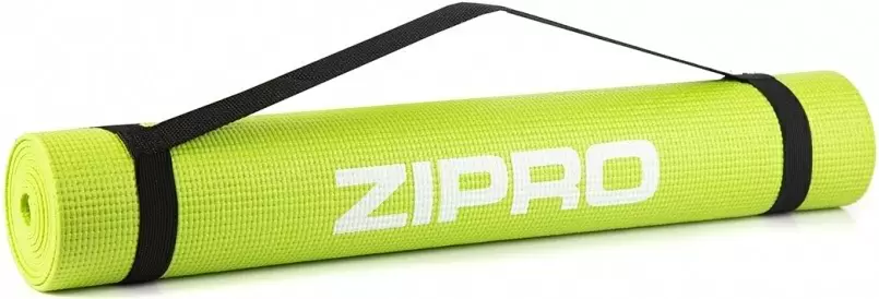 Covoraș pentru yoga Zipro Yoga mat Lime 4mm, verde