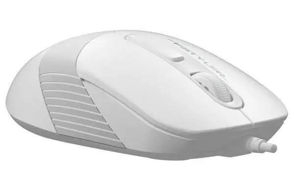Mouse A4Tech FM10, alb/gri