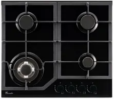 Plită incorporabilă cu gaz Tornado TR-4033 SBF HM, negru