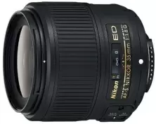 Объектив Nikon AF-S Nikkor 35mm f/1.8G ED, черный