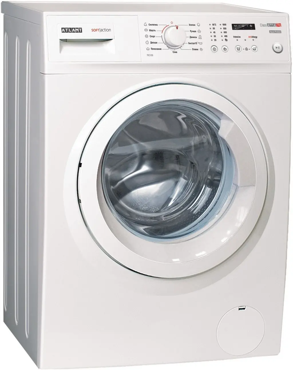 Maşină de spălat rufe Atlant CMA 70C109-10, alb pe tehnoparc.md Maşină de spălat rufe Atlant CMA 70C109-10, alb