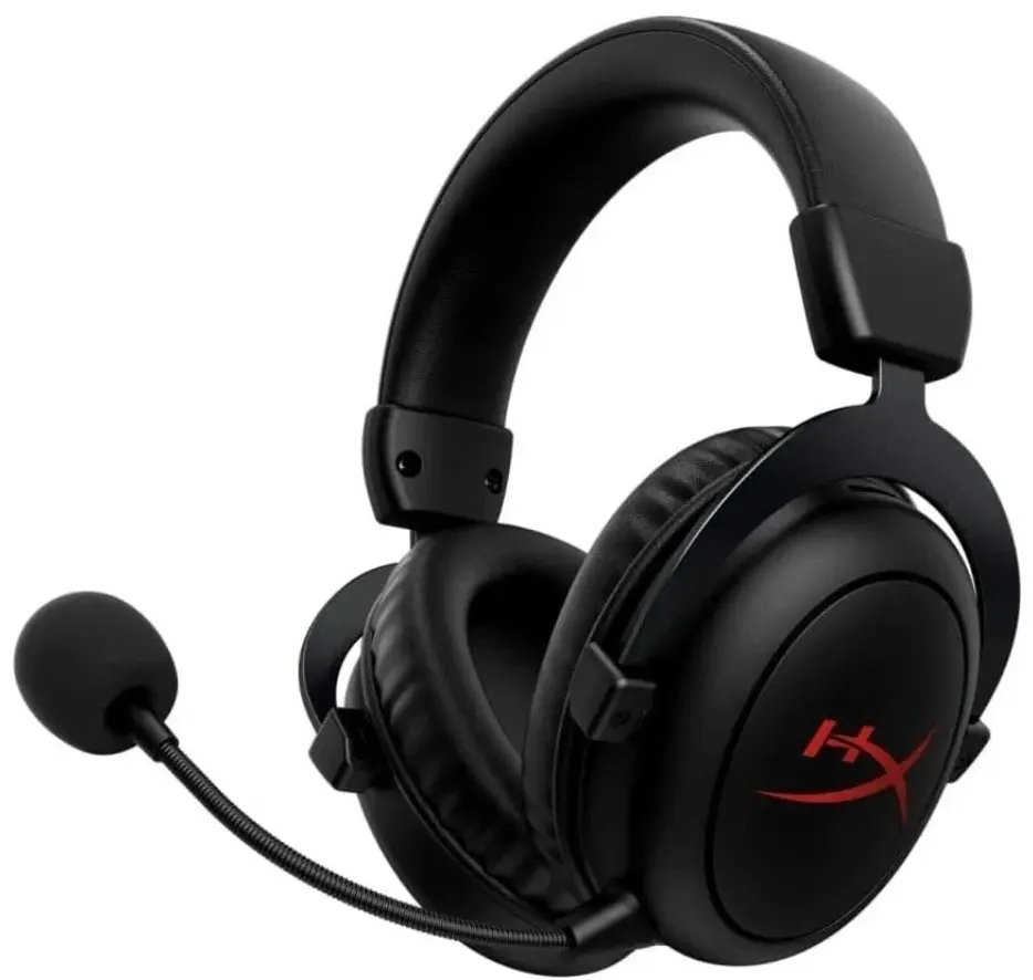 Căşti HyperX Cloud Core Wireless, negru/roșu