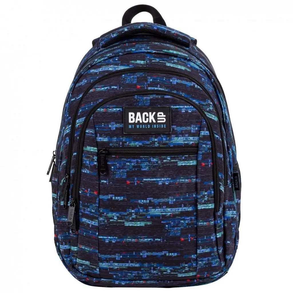 Rucsac școlar BackUP Glitch PLB4O111