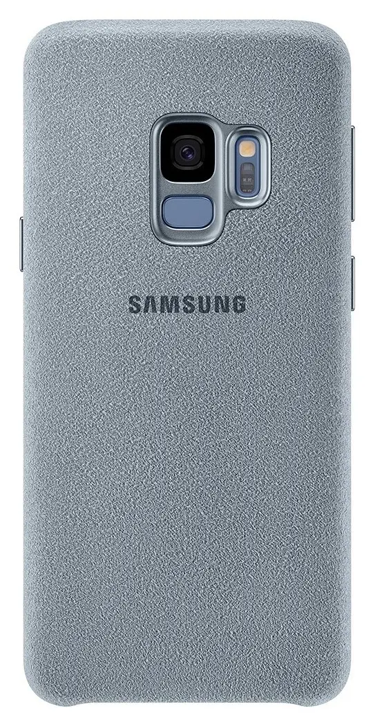 Husă de protecție Samsung Alcantara Cover Galaxy S9, gri