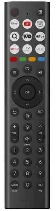 Televizor Hisense 43E7Q Pro, negru