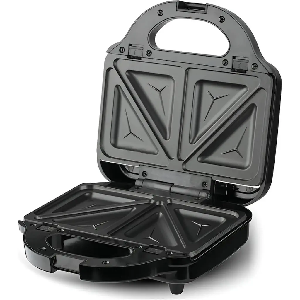 Aparat pentru preparat sandwich Raf R.210B, inox/negru pe tehnoparc.md Aparat pentru preparat sandwich Raf R.210B, inox/negru