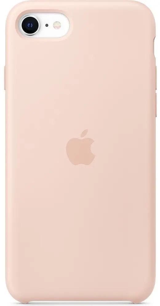 Чехол Apple iPhone SE 2020 Silicone Case, розовый
