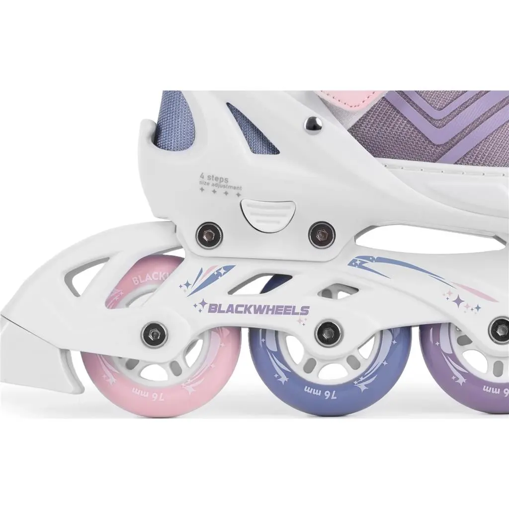 Роликовые коньки Blackwheels Playful Violet 32-35, розовый/фиолетовый