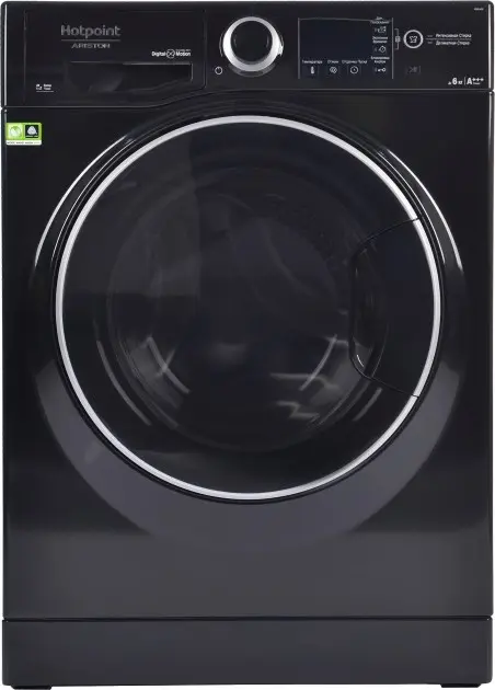 Maşină de spălat rufe Hotpoint-Ariston RSPG 623 KD UA, negru pe tehnoparc.md Maşină de spălat rufe Hotpoint-Ariston RSPG 623 KD UA, negru