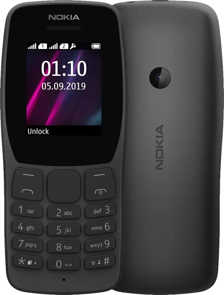 Мобильный телефон Nokia 110 Duos, черный