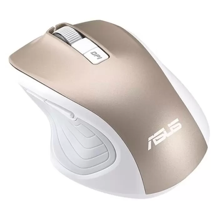 Mouse Asus MW202, auriu/alb