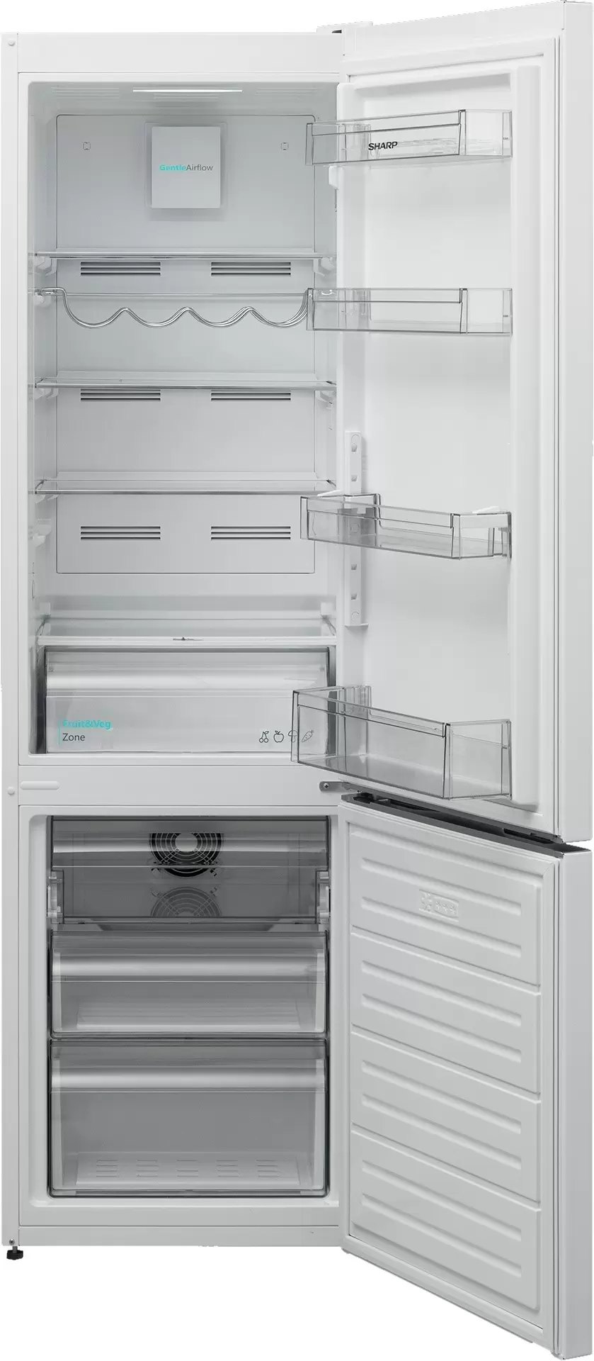 Холодильник Sharp SJBA05DTXWFEU, белый